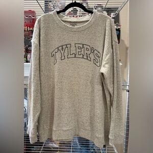 Techstyles Terry Cloth Sweatshirt “TYLER’S” Size XL